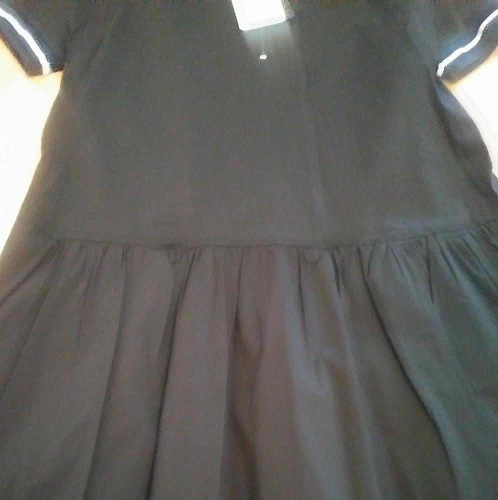Zara midi pleated loose dress - Picture 2 of 5